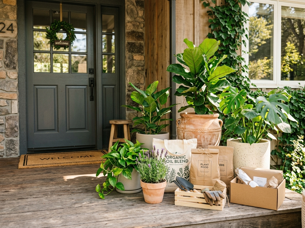 Doorstep delivery of nursery plants and planters in Bengaluru